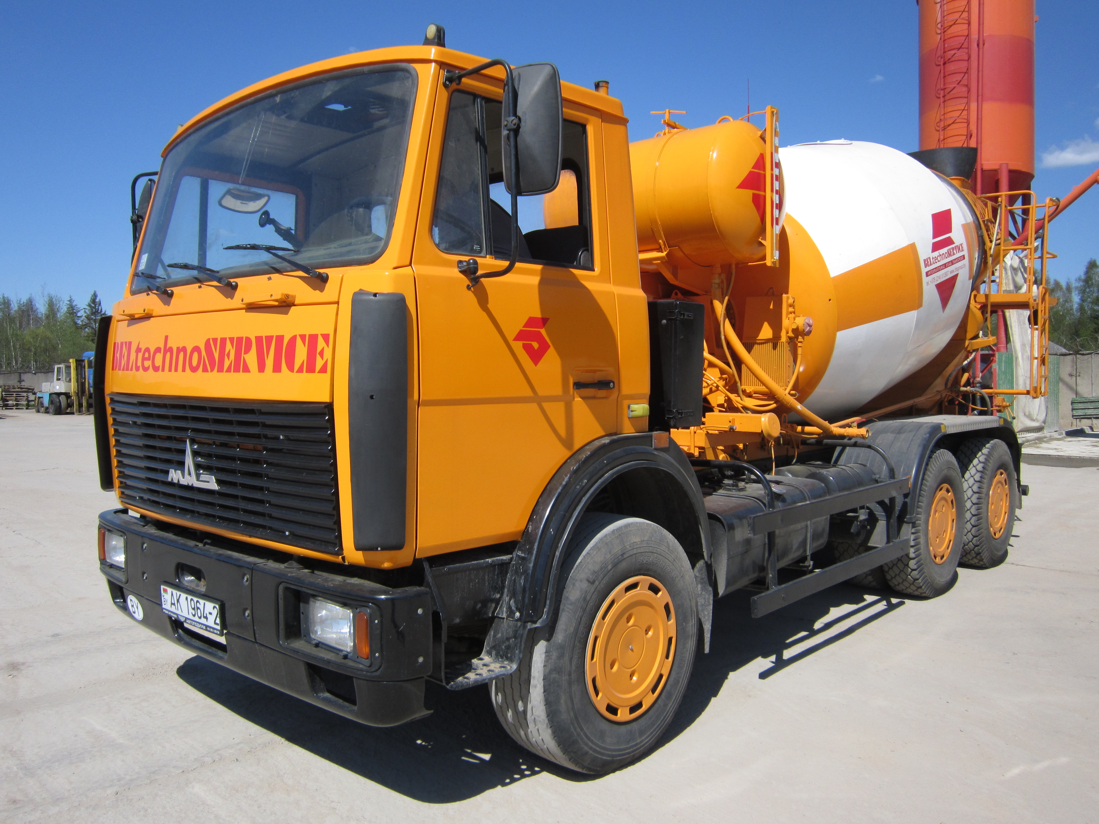 Собственный автопарк автобетоносмесителей
